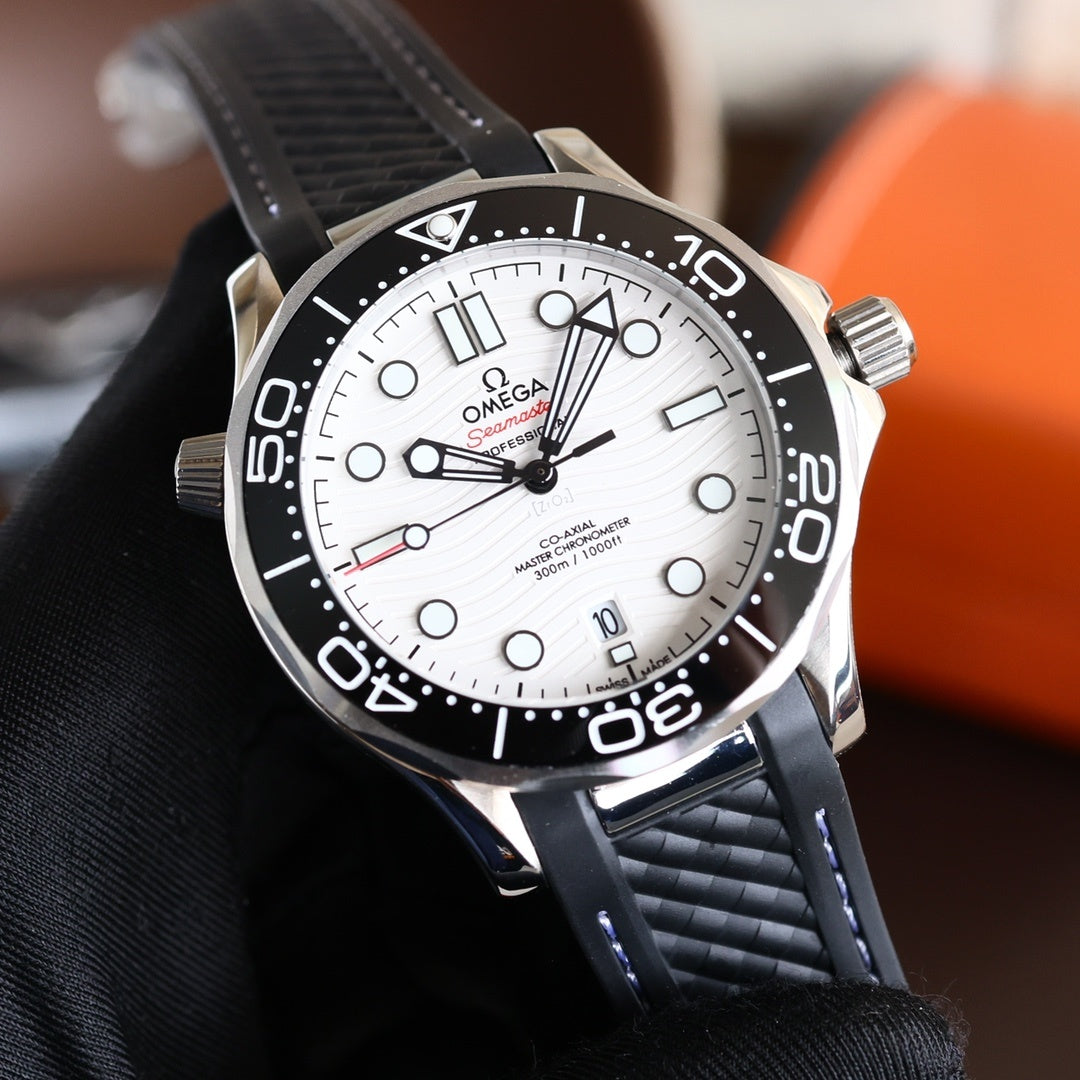 Omega Seamaster Diver 300M White Dial 42 MM