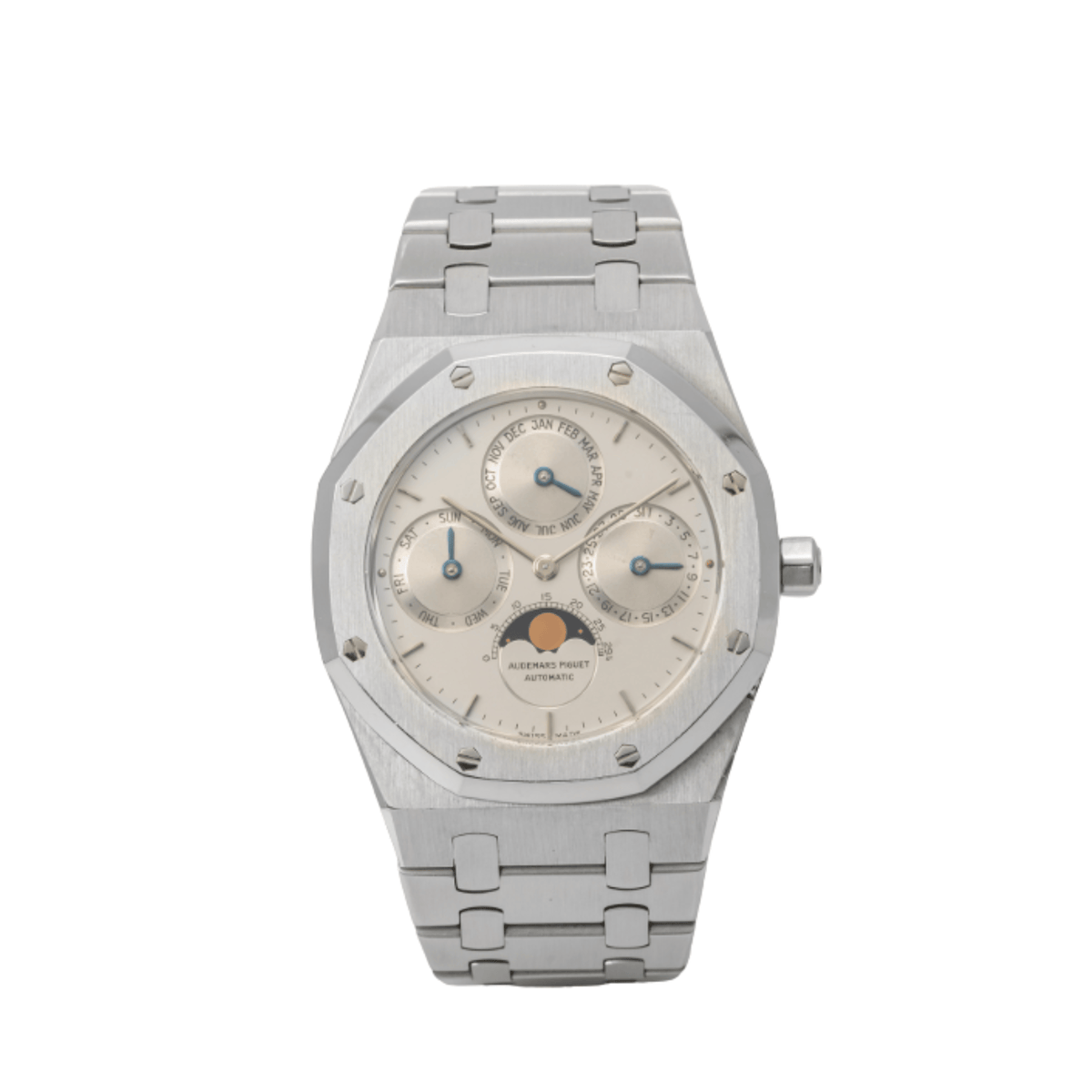 Audemars Piguet Royal Oak 25654ST.OO.0944ST.01 Perpetual Calendar Stainless Steel Silver Dial 39 MM