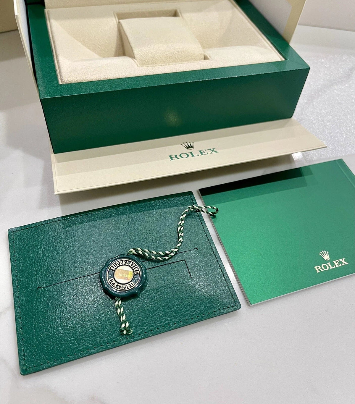 Rolex Watch Box & Pappers