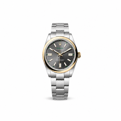 Rolex Oyster Perpetual – Oystersteel & Yellow Gold, Dark Dial 41 MM