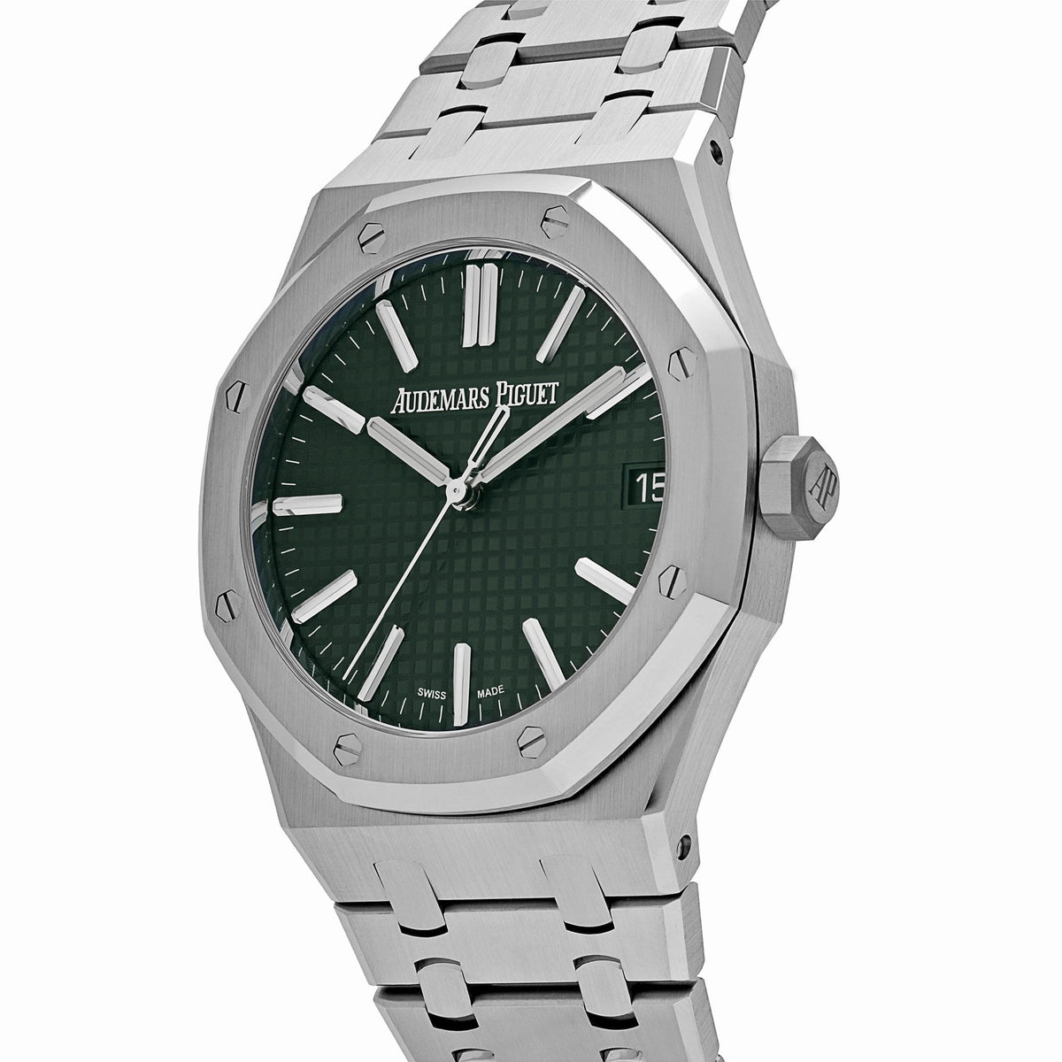 Audemars Piguet Royal Oak 3285 V3 – 15510ST.OO.1320ST.09 Stainless Steel Green Dial (2025) 41 MM