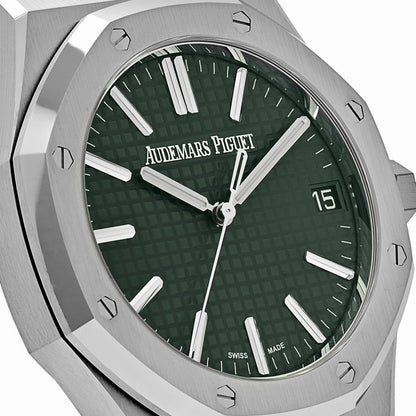 Audemars Piguet Royal Oak 3285 V3 – 15510ST.OO.1320ST.09 Stainless Steel Green Dial (2025) 41 MM