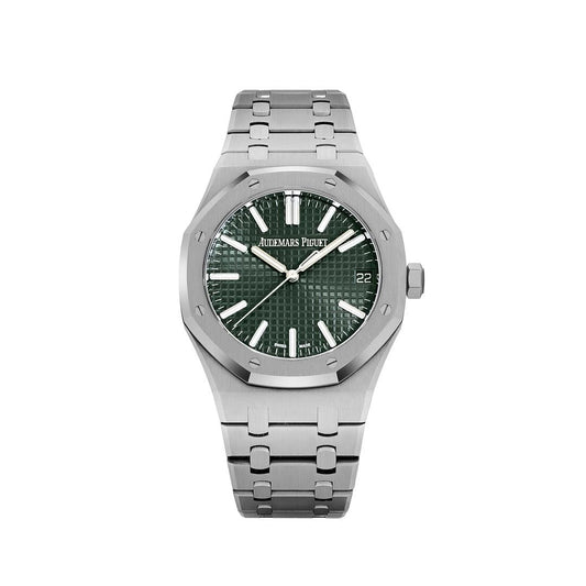 Audemars Piguet Royal Oak 3285 V3 – 15510ST.OO.1320ST.09 Stainless Steel Green Dial (2025) 41 MM