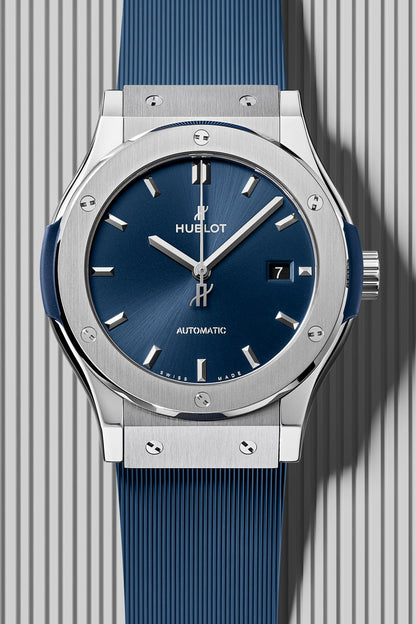 Hublot Classic Fusion Titanium Blue 42 MM