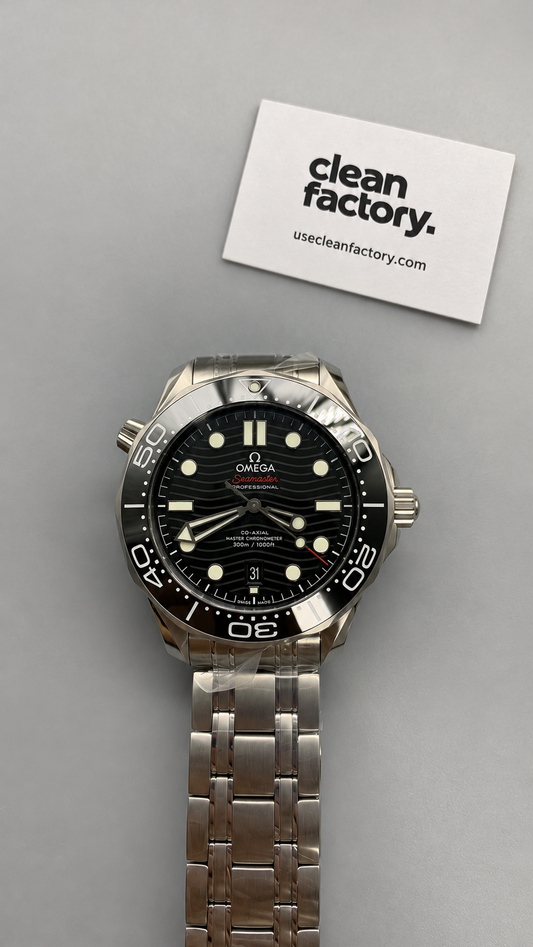 Omega Seamaster Diver 300M Black Dial Stainless Steel