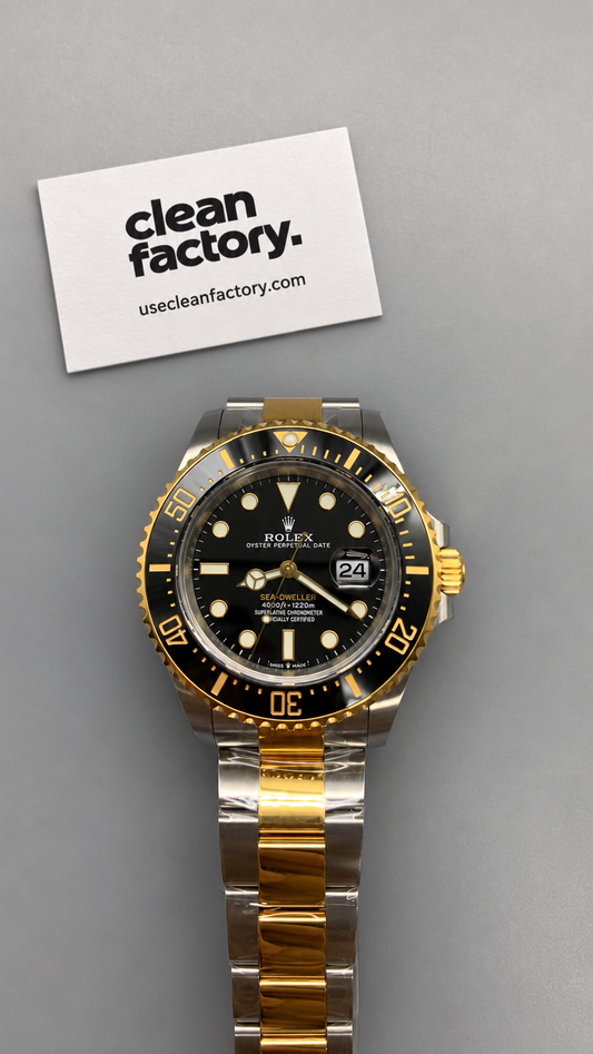 Rolex Sea-Dweller – Black Dial – Two-Tone Oyster Bracelet 43 MM