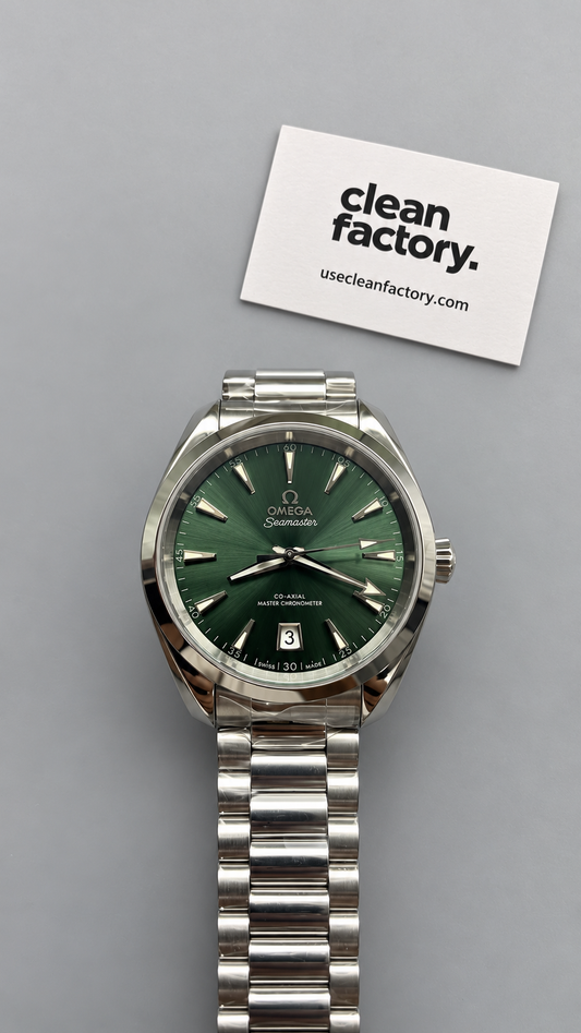 Omega Seamaster Aqua Terra Green Dial Stainless Steel 38 MM