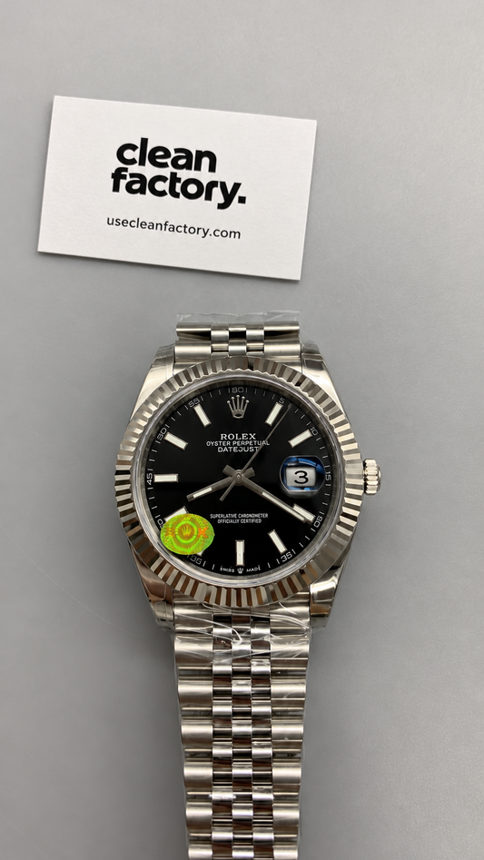 Rolex Datejust – Black Dial – Jubilee Bracelet 41 MM
