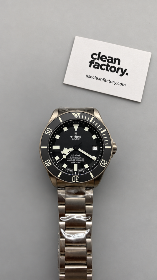 Tudor Pelagos Black Dial Titanium Bracelet 42 MM