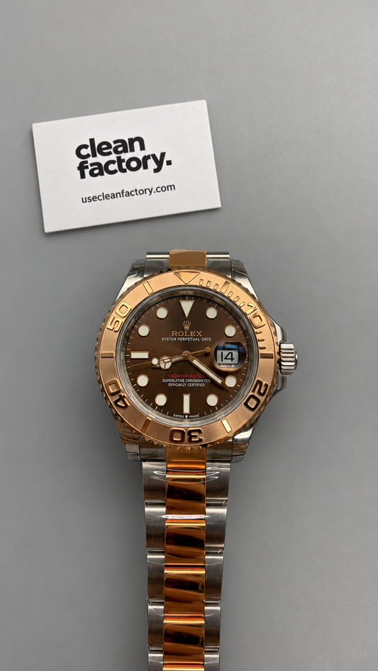 Rolex Yacht-Master – Chocolate Dial – Two-Tone Oyster Bracelet 40 MM