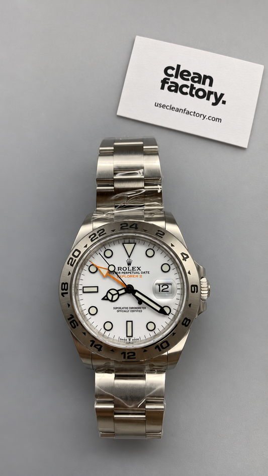 Rolex Explorer II – White Dial – Oyster Bracelet 42 MM