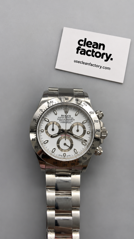 Rolex Cosmograph Daytona – White Dial – Stainless Steel Oyster Bracelet 40 MM