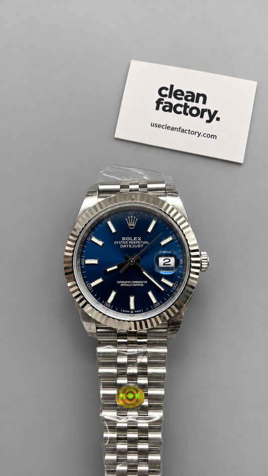 Rolex Datejust – Blue Dial – Fluted Bezel – Jubilee Bracelet 41 MM