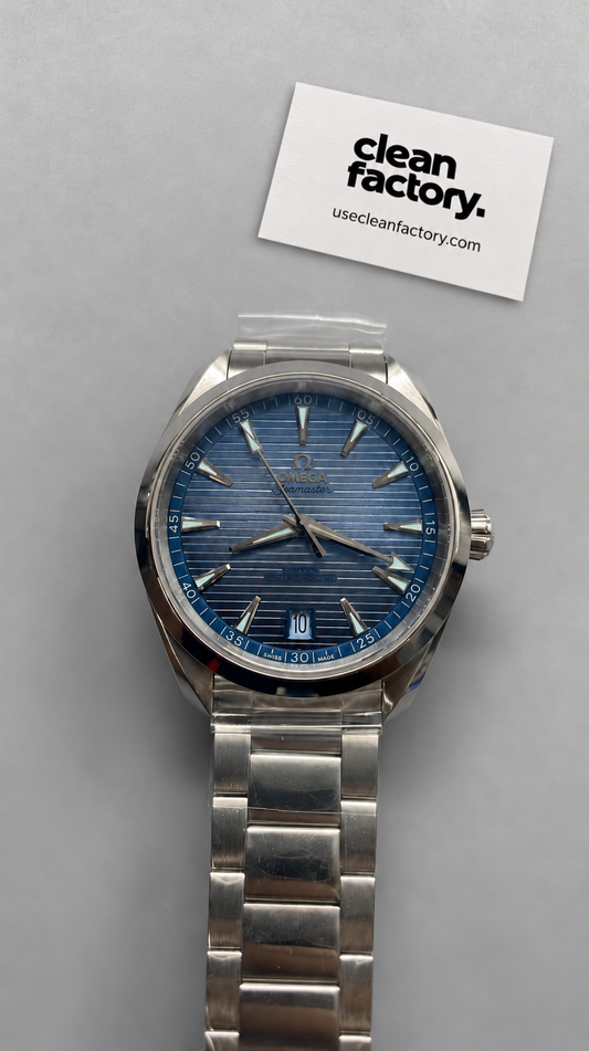 Omega Seamaster Aqua Terra Summer Blue Dial Stainless Steel 41 MM