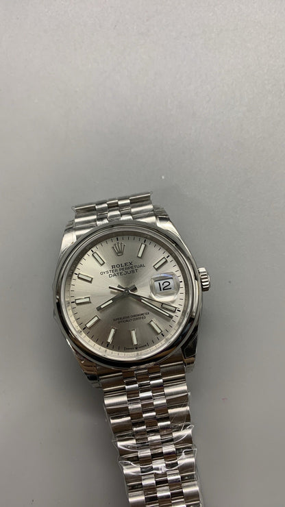 Rolex Datejust 126300 Stainless Steel Silver Dial Oyster (2025) 41 MM