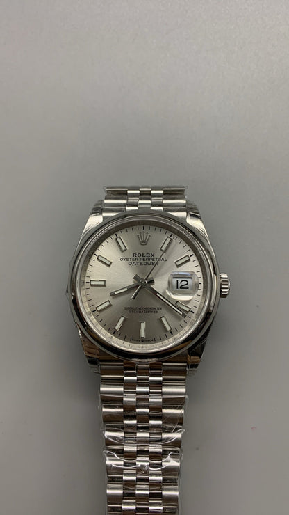 Rolex Datejust 126300 Stainless Steel Silver Dial Oyster (2025) 41 MM