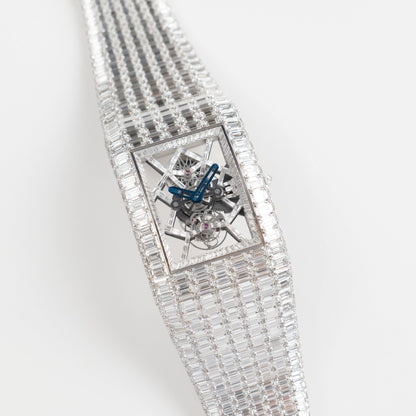 Jacob & Co. Billionaire III BL115.30.BD.AA.A30BD Tourbillon White Gold Diamond-Set Limited Edition of 18 54 MM