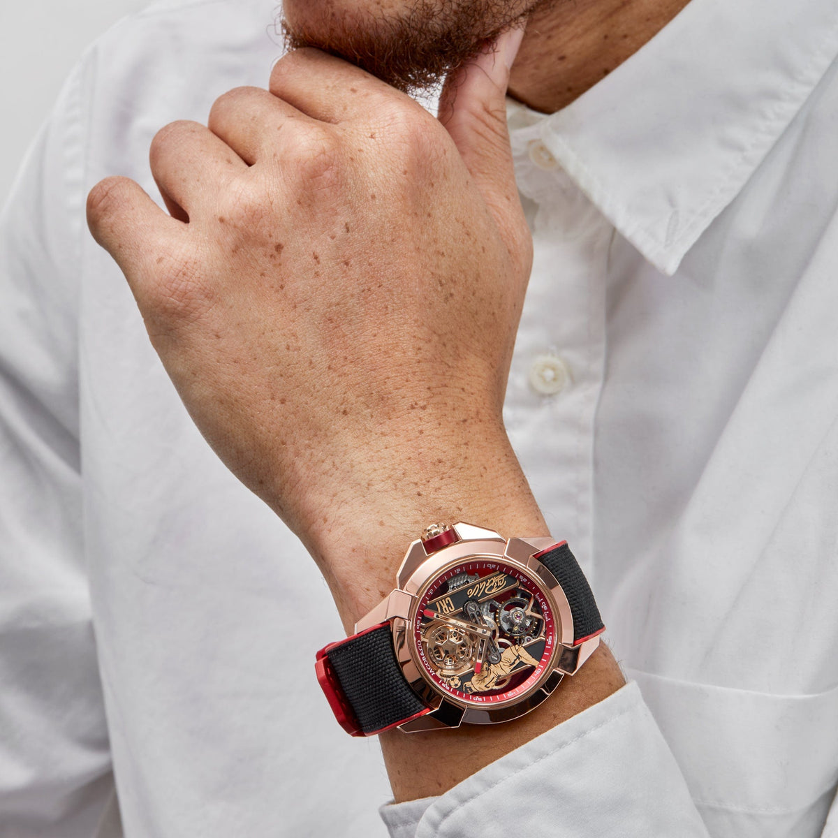 Jacob & Co. V2 CR7 Epic X Collection EX120.43.AE.AA.A Flight of CR7 Rose Gold Limited Edition (2024) 44 MM