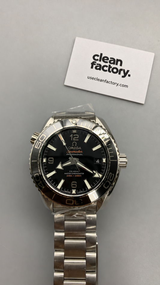 Omega Seamaster Planet Ocean 600M Black Dial Stainless Steel 39.5 MM