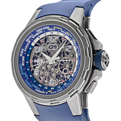 Richard Mille RM 63-02 Automatic Worldtimer Titanium 47 MM