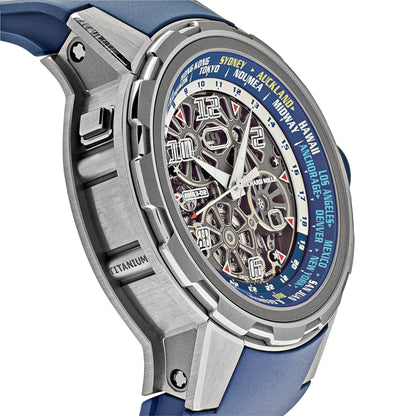 Richard Mille RM 63-02 Automatic Worldtimer Titanium 47 MM