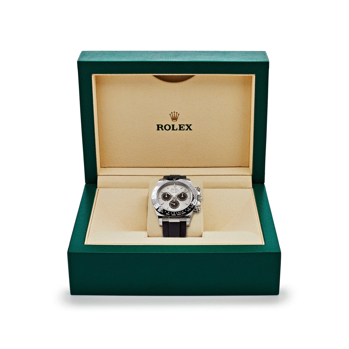 Rolex Daytona 116519LN 'Ghost' White Gold Steel and Bright Black Dial 40 MM