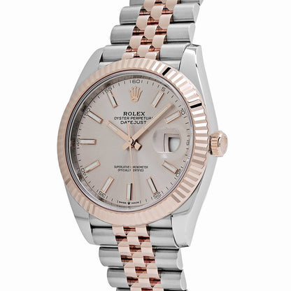 Rolex Datejust 126331 Rose Gold Stainless Steel Sundust Dial Jubilee (2024) 41 MM