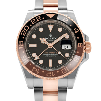 Rolex GMT-Master II 126711CHNR 'Root Beer' Stainless Steel Rose Gold Black Dial (2021) 40 MM