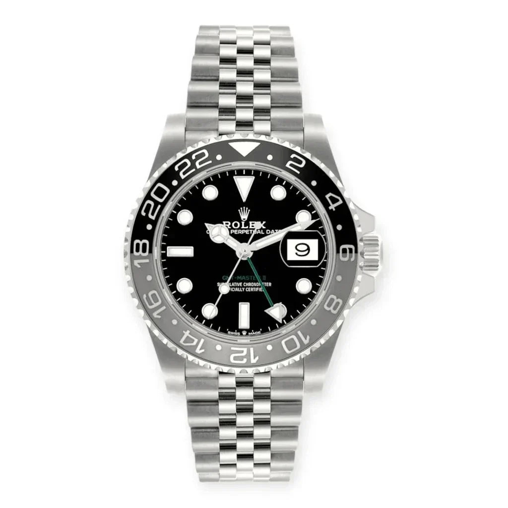Rolex GMT-Master II 3285 V3 – 126710GRNR 'Bruce Wayne' Stainless Steel Black Dial Jubilee 40 MM